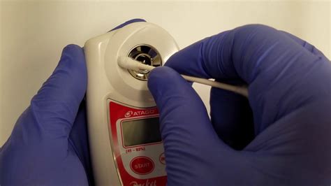 how do you clean a refractometer|sapphire refractometer cleaning.